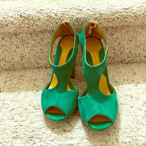 Leather heels size 38 - Picture 1 of 6